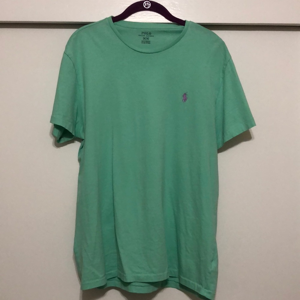 Light green polo t shirt